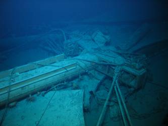 No. 1 hold located immediately aft of forecastle
